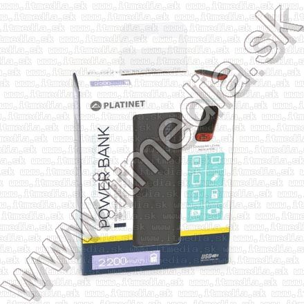 Image of Platinet Powerbank 2200mAh Black + Red (42921) (Plastic) (IT11581)